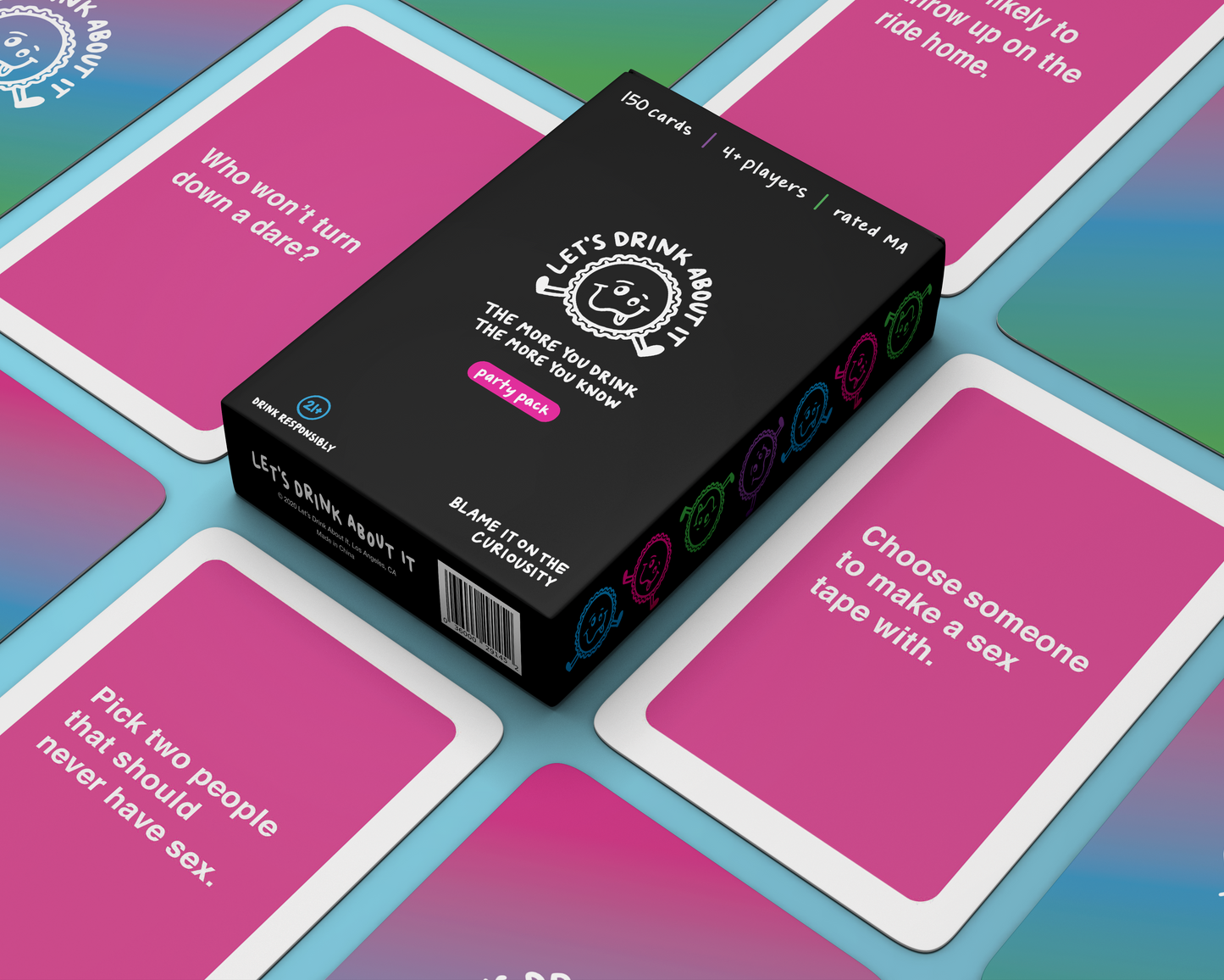 Let's Drink About It Game Downloadable Party Pack