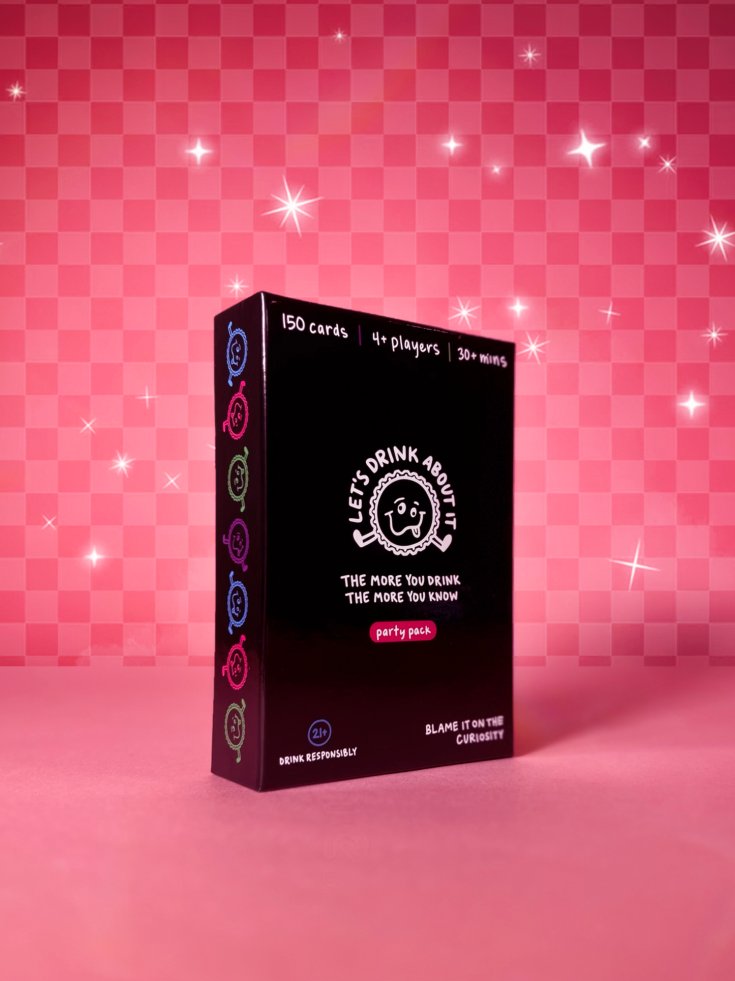 Let's Drink About It Game - Fun drinking card game for adults and college students - paranoia card game. game night drinking game