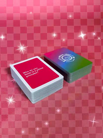 Let's Drink About It Game Party Pack